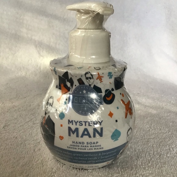 Scentsy Mystery Man hand soap and Winterberry Apple Tea body scrub - Picture 2 of 3